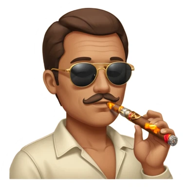 😎 with cigara sticker