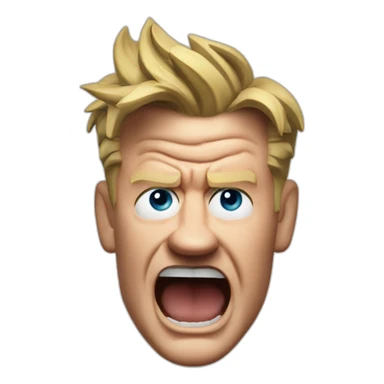 raging gordon ramsay sticker