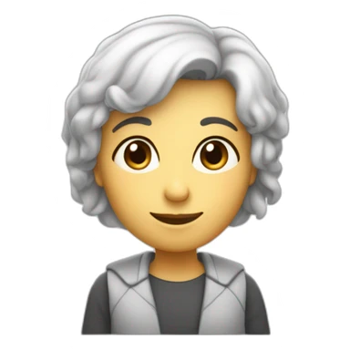 Un coeur avec un ella écrit au milieu sticker