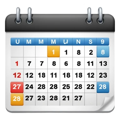 It’s On the calendar!  sticker