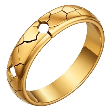 Broken wedding ring  sticker