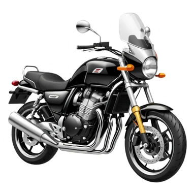 Honda cb1300 super four iPhone style emoji sticker
