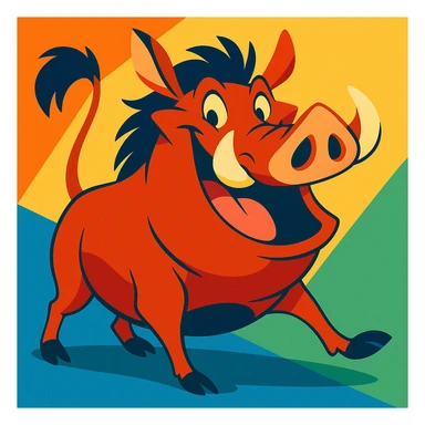 Pumbaa sticker