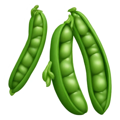 Green bean sticker