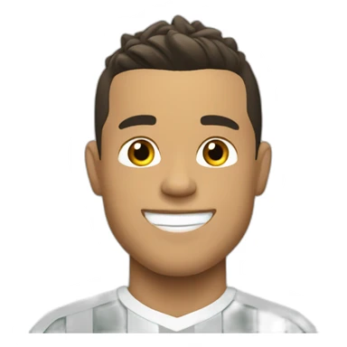 Ronaldo celebrating  sticker