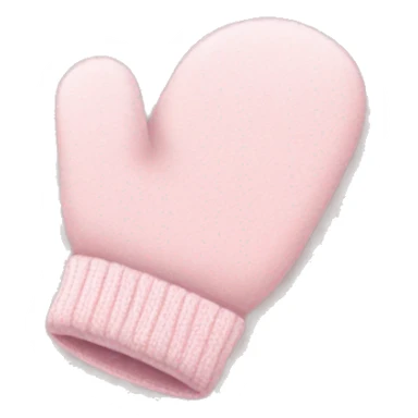 light pink mittens  sticker