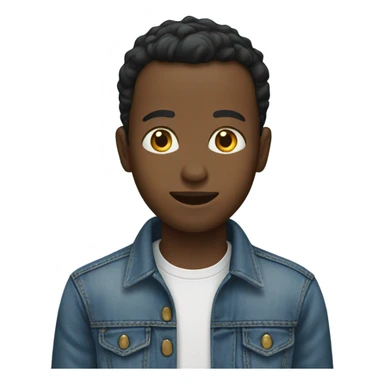 Somali wearing jeans sticker