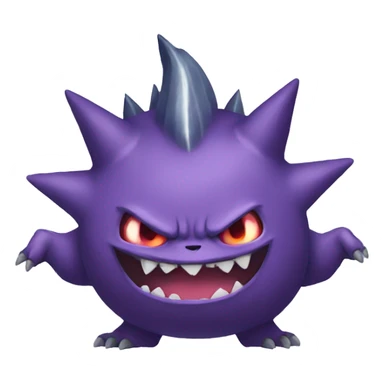  Gengar Full body sticker
