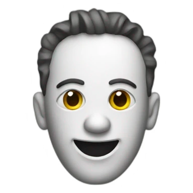 Jigsaw puppet sticker