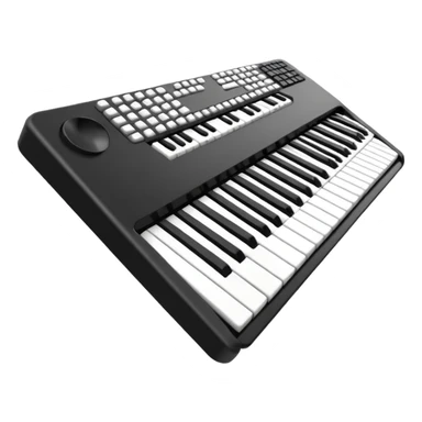 Teclado musical  sticker