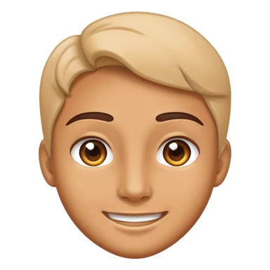 A face showing that did you enjoy what i said with pride and a little smile  sticker