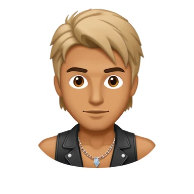 rockstar  man  sticker