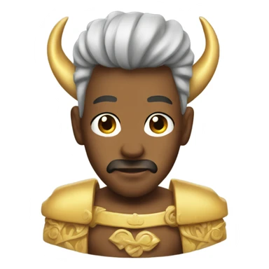 prince with horse sweaty in sauna sticker