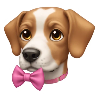 Dogs with bows  sticker