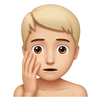 embarrassed  sticker