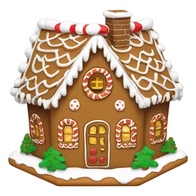 gingerbread house sticker