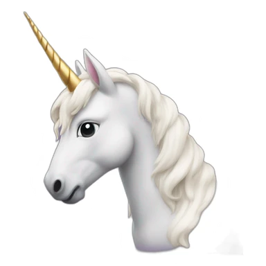 unicorn with 10 horns sticker
