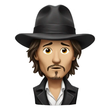 Johnny Depp sticker
