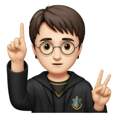 Harry potter eliyle nah çeksin sticker