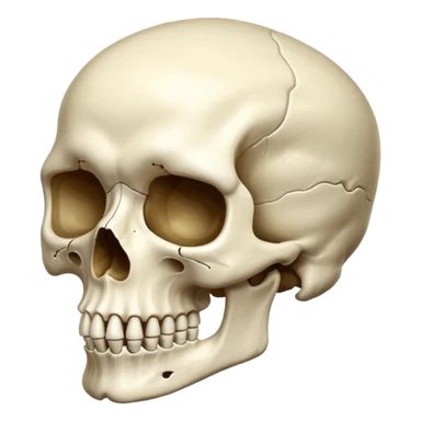 Skull emoji sticker
