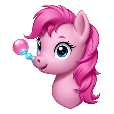 My little pony puffs gum sticker