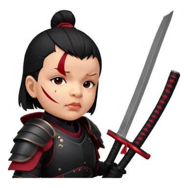 Shadow Samurai sticker