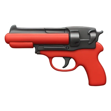 Red Ravioli with Gun sticker