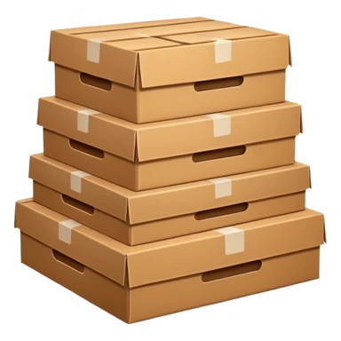 stack of many beer boxes sticker