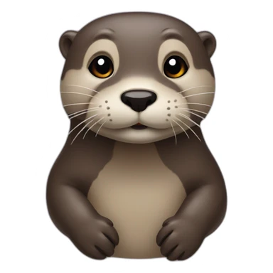 Pirete otter sticker