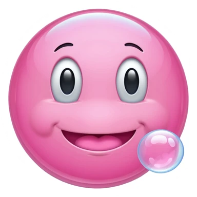 pink caller id bubble sticker