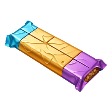 Create an emoji of an energy bar that you can eat. sticker
