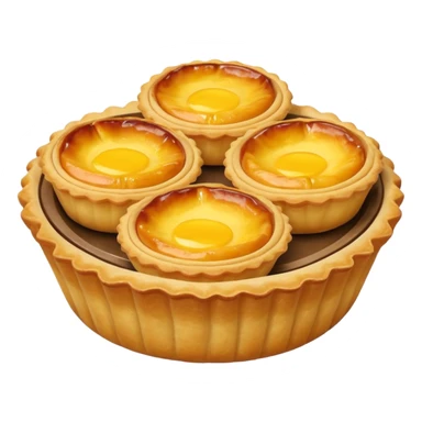 Portuguese Egg Tarts sticker