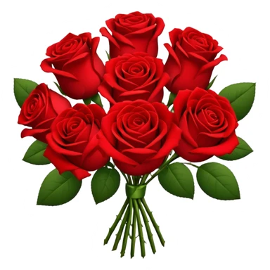 Bouquet of roses sticker