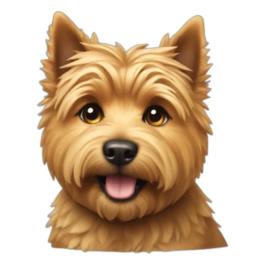 Norwich terrier dog sticker