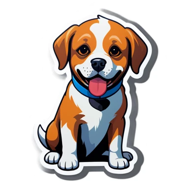 Doggie  sticker