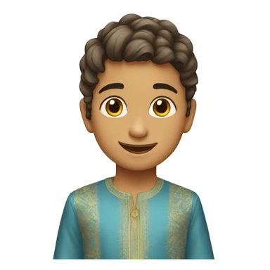 kid for happy eid  sticker