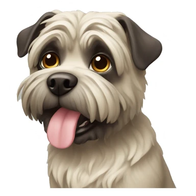 Mops Terrier Hund  sticker