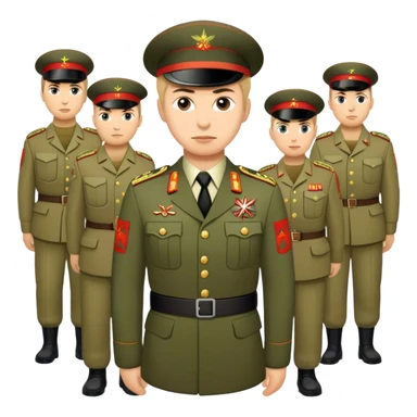 big modern Russian army, photorealistic sticker