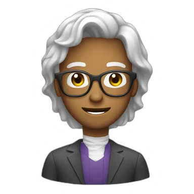 persona usando un celular sticker