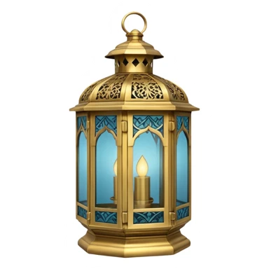 an edwardian-era lantern sticker