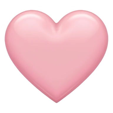 Pastel pink heart sticker