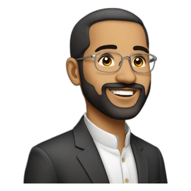 Mohammad Alzaqh rich american sticker