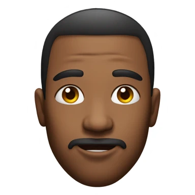 man wit piercing on his face sticker