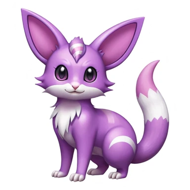 Shiny Furret-Espeon-Noibat-Hybrid (Full body) sticker