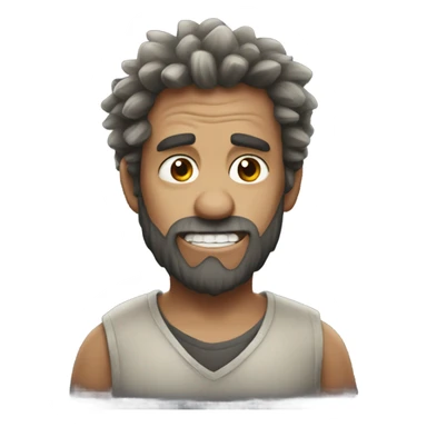 Toothless hairy goon sticker