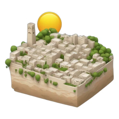 The city of Rabat sticker