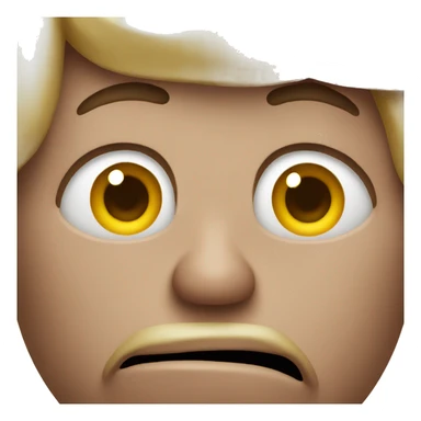 Disgusted spitting emoji sticker