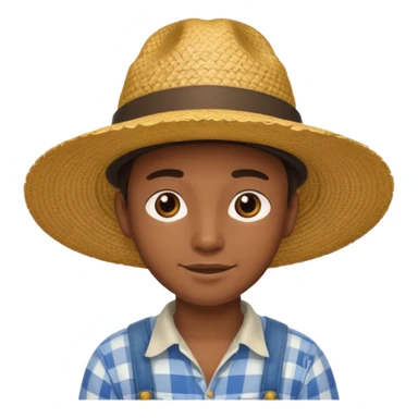 young black farmer sticker