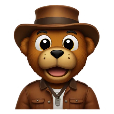 Freddy fasbear sticker
