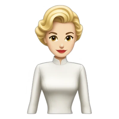 Grace kelly science fiction sticker